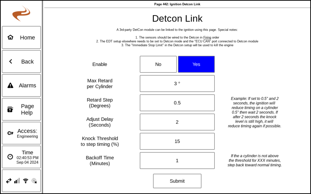 Connecting Ignition to a DetCon - EMIT Controls